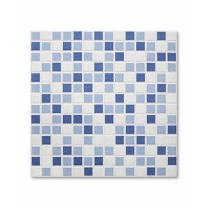 Cerámico  Aqua Mix Blue   (33 x 33 cm) SCOP