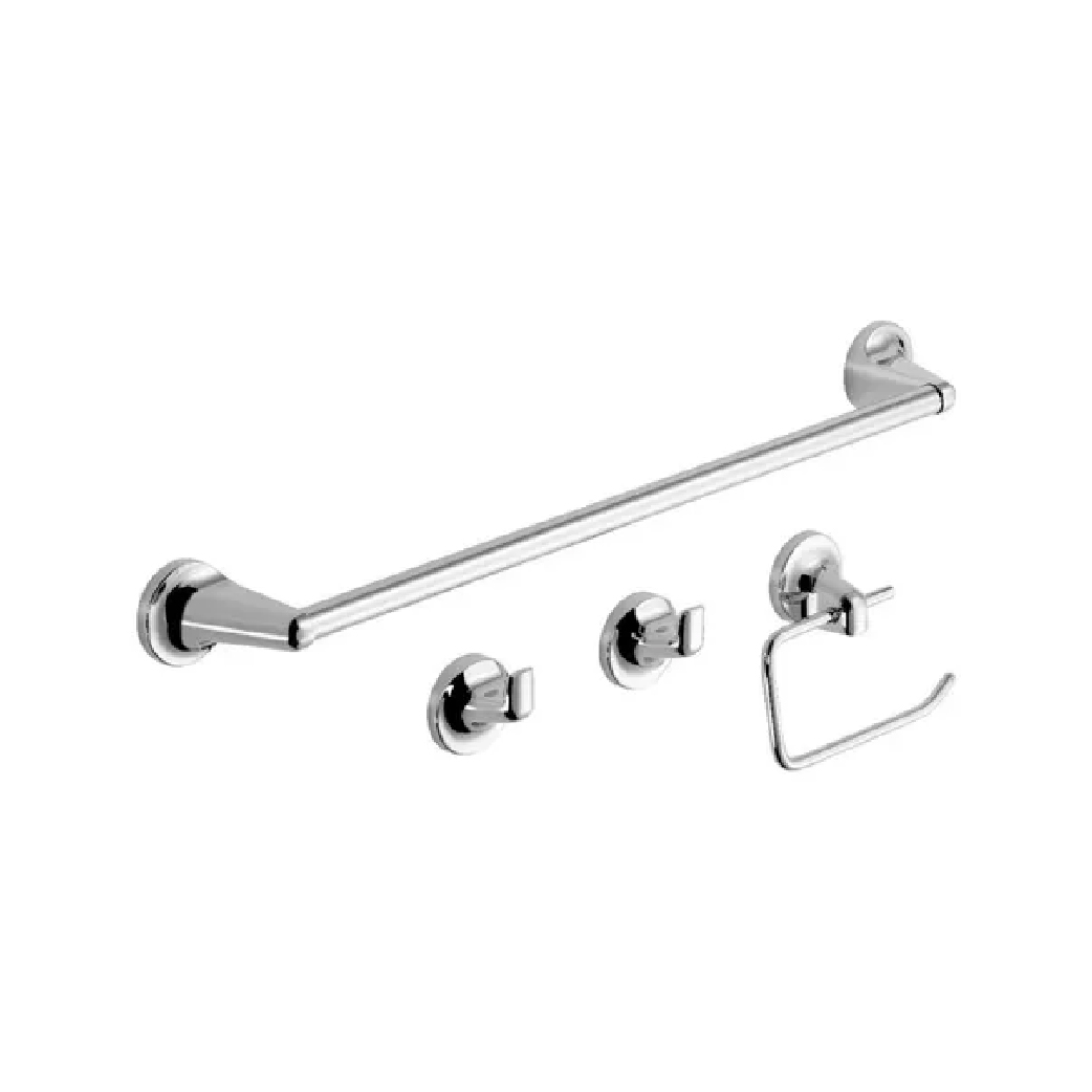 Juego Accesorios Ba o Nova 4 Piezas Hydros CASA MANRIQUE